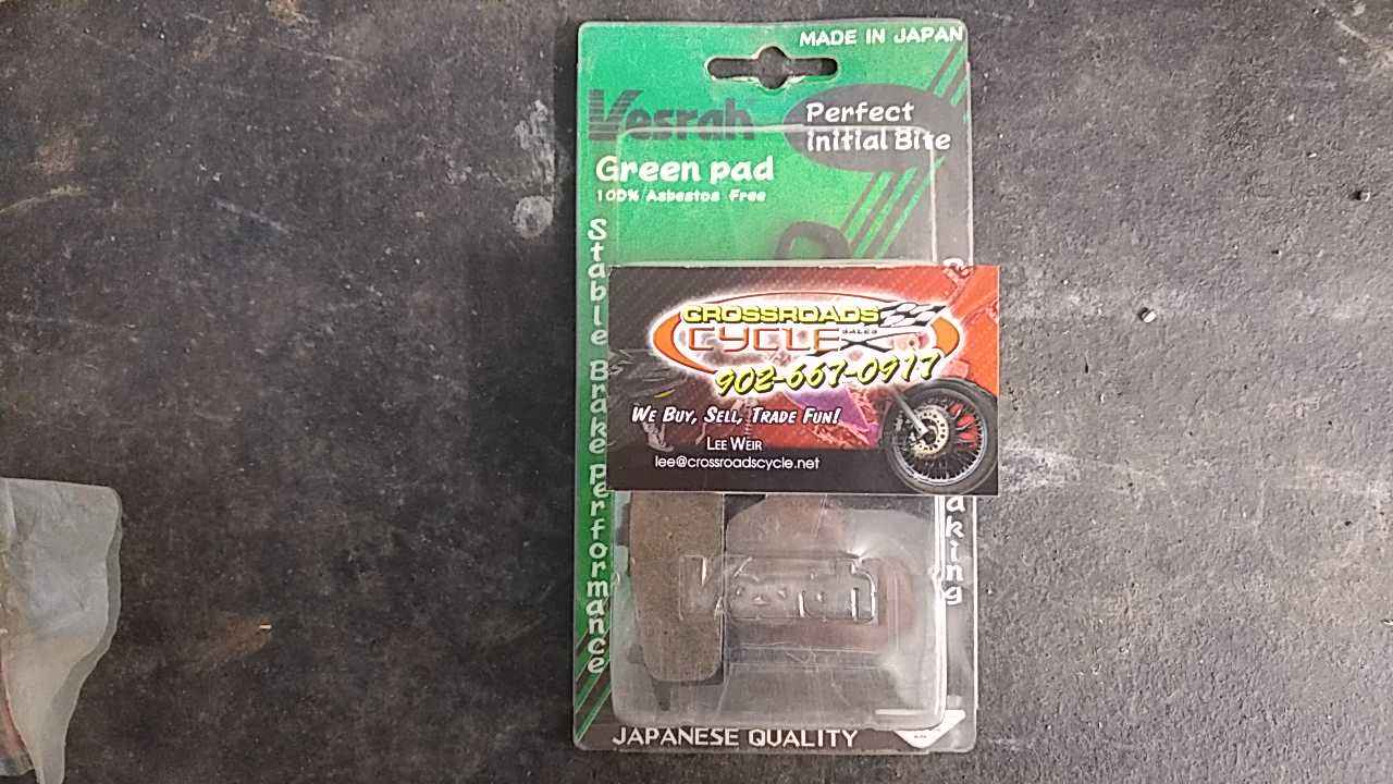 Caltric Front Brake Pads & Rear Brake Shoes Kit For Honda VT800C Shadow 800 1988