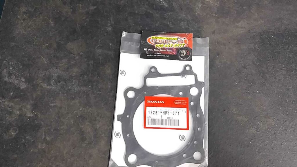 2004 2005 Honda TRX450R CYLINDER HEAD GASKET KIT A Cross Roads