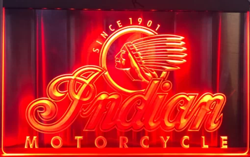 Indian Light Up Sign