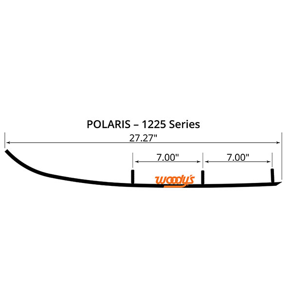 Garage Graphix Polaris 9" Outline Stickers – Pair Of 2, Choose Your Color, Glossy Vinyl, USA Made