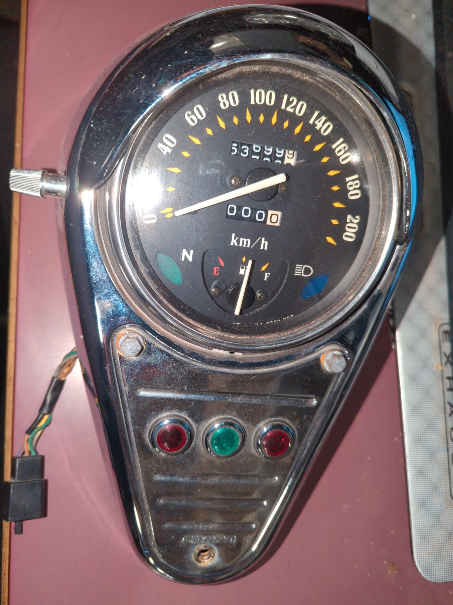1996 + Kawasaki Vulcan Aftermarket Speedometer Gauge Cross Roads