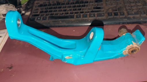 2017 Ski Doo FREERIDE Blue LH Ski Leg - Image 2