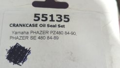 Alternative view of 1984 - 1990 Yamaha Phazer PZ 480 Crankcase OIL SEAL SET