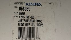 Alternative view of Kimpex HONDA Front  DUST SEAL 058039