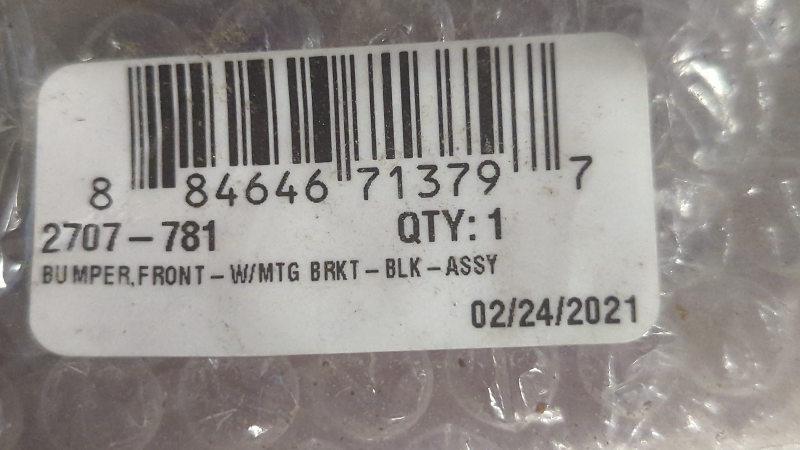 2017 - 2024 Arctic Cat XF 9000, ZR 9000, M 9000,RIOT 9000 Bumper, Front - Assembly - Black - Image 4