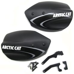 Arctic Cat ATV Hand Guard Kit & Mounts - Black