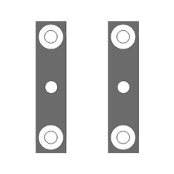 Alternative view of 2010-2015 Arctic Cat  Prowler Winch Fairlead Spacer Kit