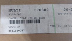 Alternative view of 2006 Arctic Cat SABERCAT 500 EFI LX RED Seat Cover