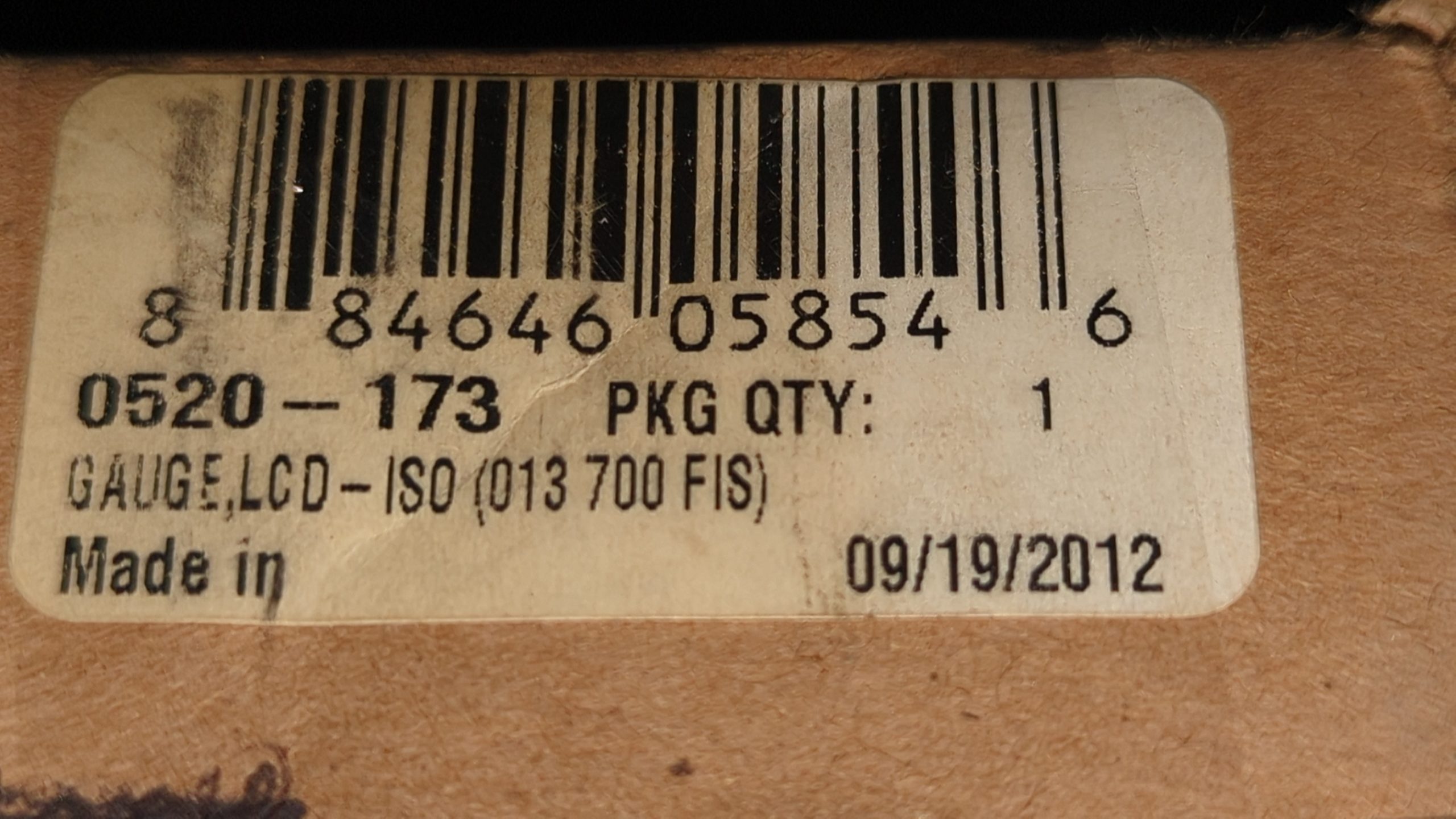 2013 Arctic Cat 700 GAUGE,LCD - Image 2