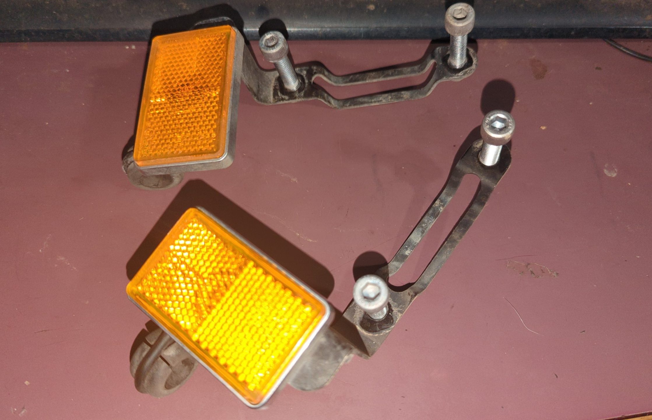 1983 - 2009 Kawasaki Vulcan 1600 Front REFLECTOR Set