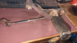 1997 - 2004 Suzuki VZ800 BRACKET, FRONT FOOTREST With Shift Pedal LH