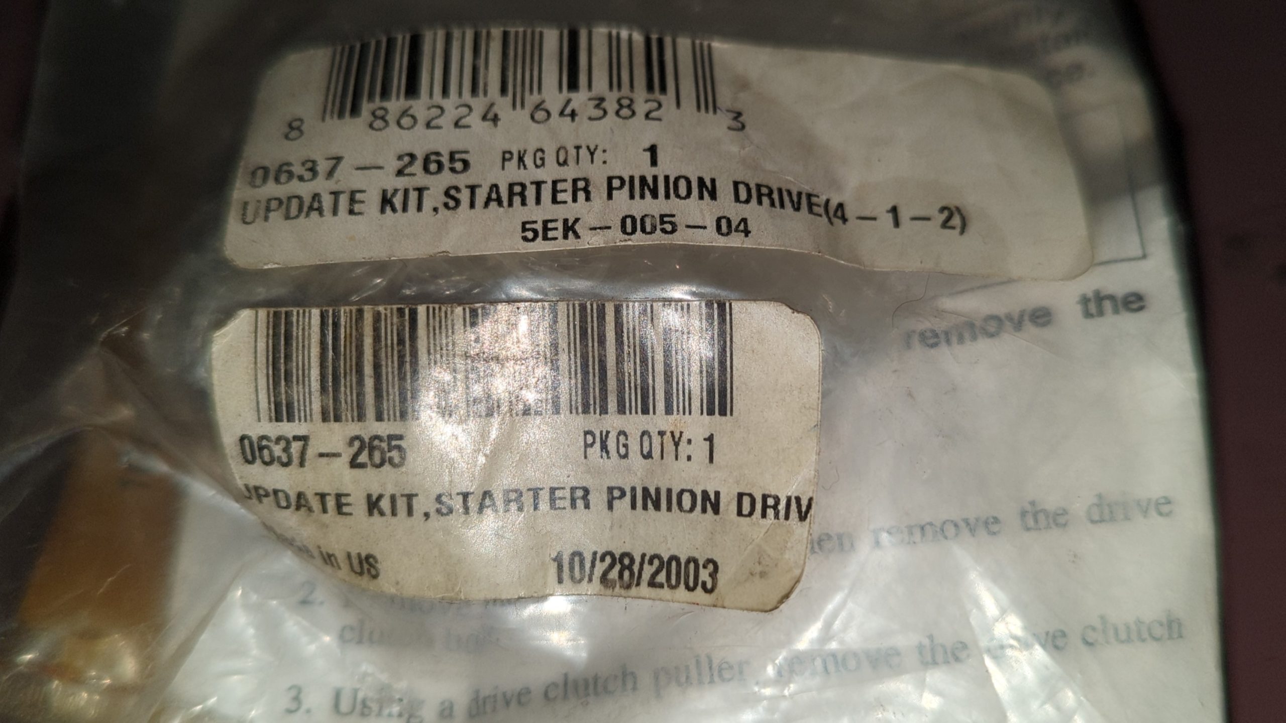 1990 - 2011 Arctic Cat EL TIGRE EXT, JAG, PANTHER, COUGAR, PUMA,Z,ZL,ZRT Drive, Pinion Kit