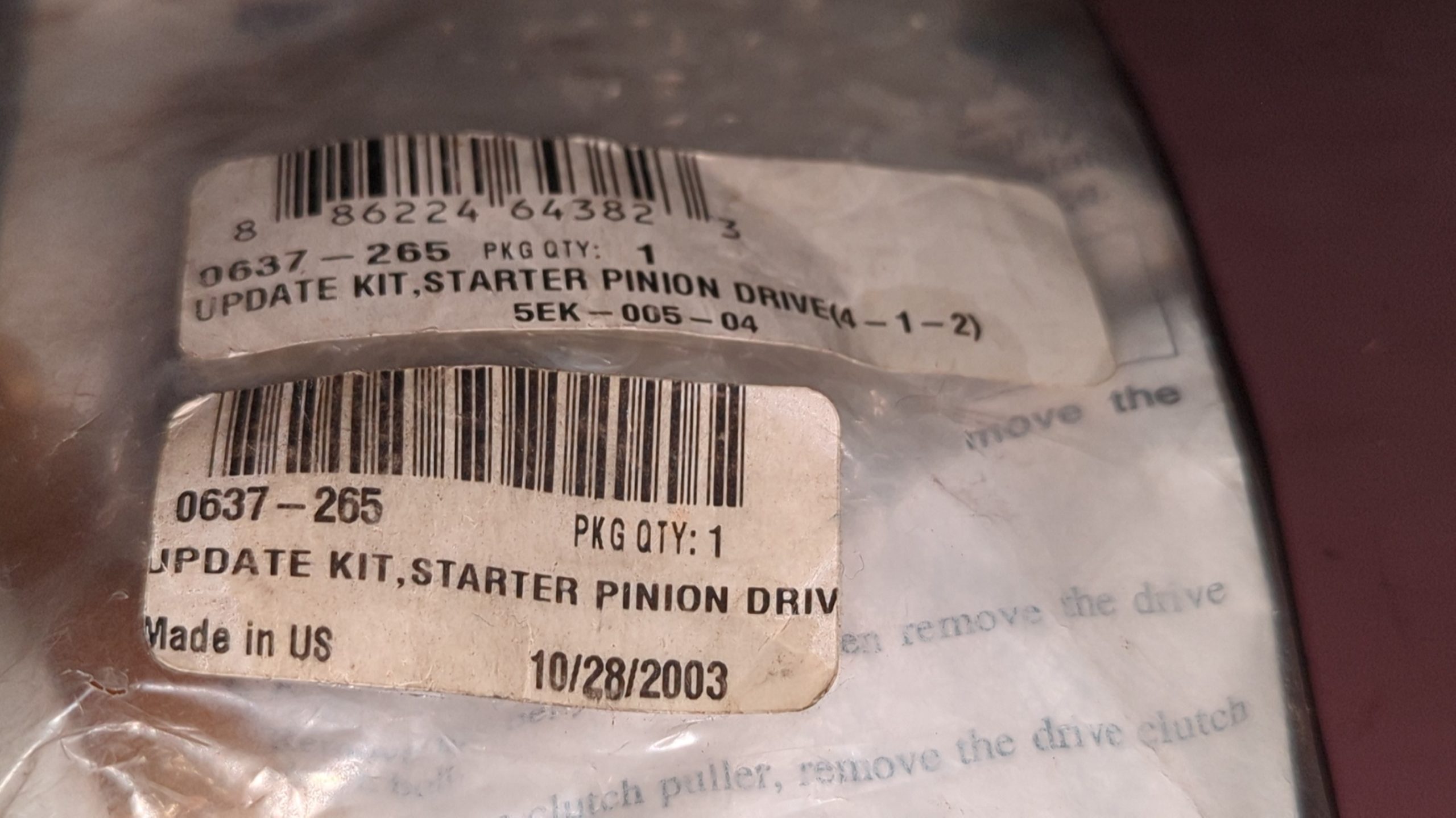 1990 - 2011 Arctic Cat EL TIGRE EXT, JAG, PANTHER, COUGAR, PUMA,Z,ZL,ZRT Drive, Pinion Kit - Image 3