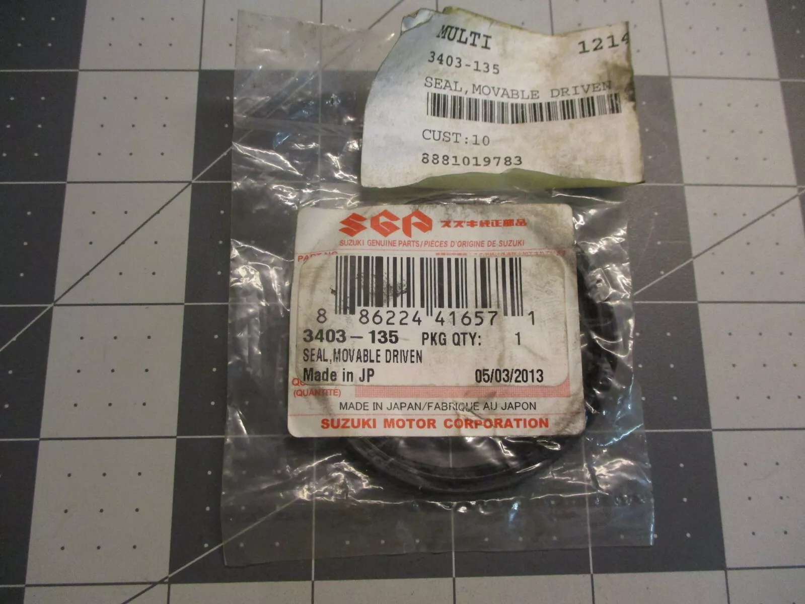 2006-2008 - ARCTIC CAT - SEAL, MOVABLE DRIVEN FACE - (3403-135)