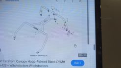 Alternative view of 2014 - 2020 Arctic Cat  WILDCAT TRAIL.WILDCAT SPORT CANOPY,FRONT HOOP-PTD BLK