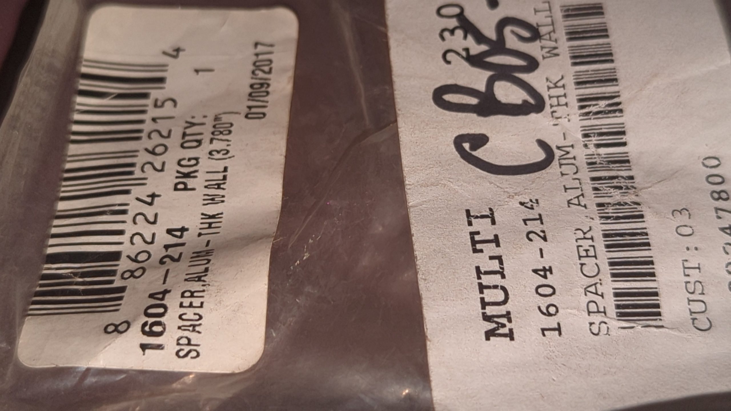 1997 - 2008 Arctic Cat EXT,THUNDERCAT,ZR,ZRT,POWDER SPECIAL,PANTHER,T660,CROSSFIRE Spacer - Image 3