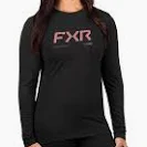 FXR W HYDROGEN PREMIUM LONG SLEEVE BLACK/ROSE XL