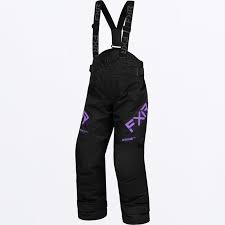 FXR YTH CLUTCH PANT, 23 BLACK/AMETHYST, 16