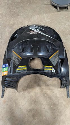 Alternative view of 2006 Arctic Cat T660 TURBO ST HOOD W/DECALS-06 TURBO ST-BLK