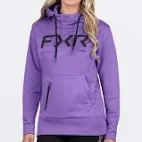 FXR HYDROGEN PREMIUM HOODIE 26 AMETHYST/BLACK XL