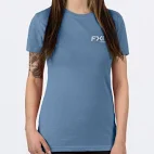 FXR W ELEVATE PREMIUM T-SHIRT 26 ELEMENTAL BLUE/GREY XL