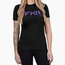 FXR W HYDROGEN PREMIUM T-SHIRT BLACK/AMETHYST L