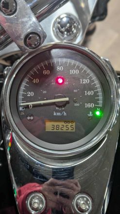 Alternative view of 2003 Honda Shadow Spirit VT750CA ( Cobra Pipes & New Rubber)