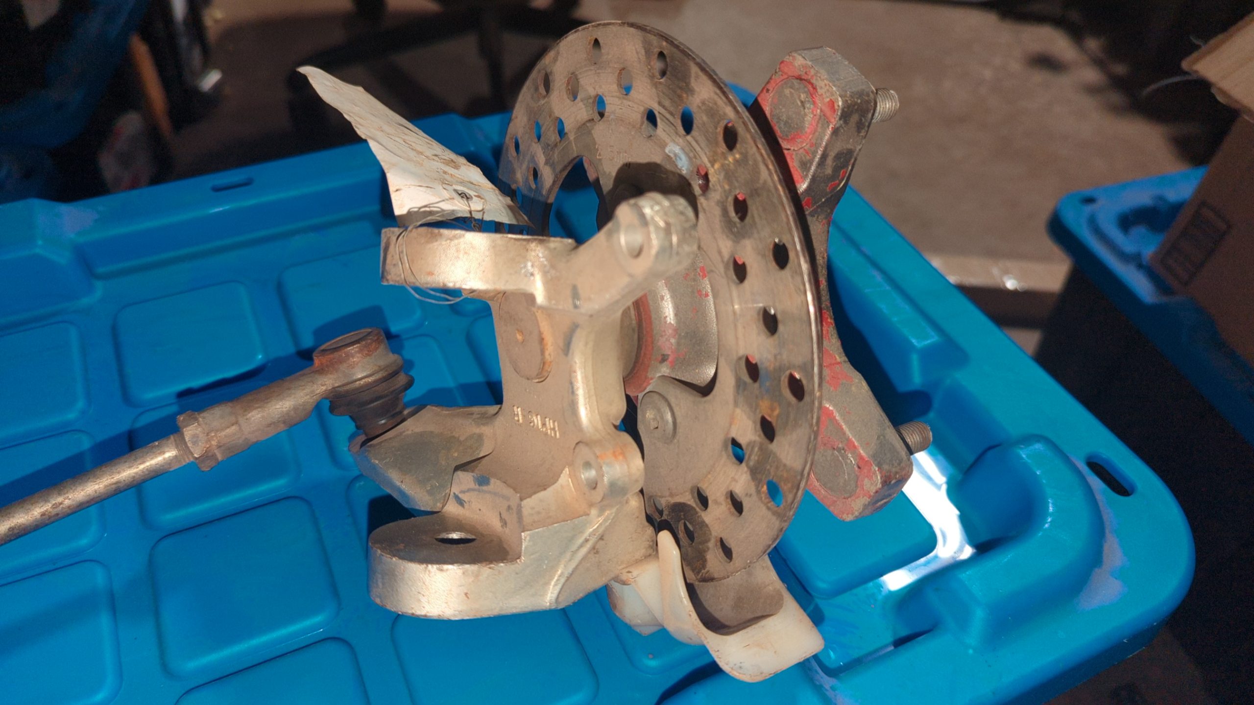 2006 - 2014 HondaTRX450 Hub & KNUCKLE, R. FR - Image 2