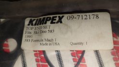 Alternative view of 1990 Ski Doo 583 Top End Gasket Kinpex 09-712178