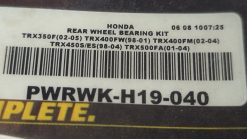 Alternative view of Pivot Works Honda REAR Wheel Bearing Kit - PWRWK-H19-040