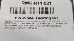 Wheel Bearing and Seal Kit Wheel Bearing Kit - Rear - Honda PIVOT WORKS RWK-H11-021