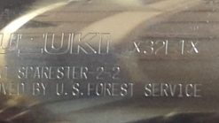 Alternative view of 2013 +  Suzuki  DR-650SE Muffler