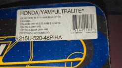 Alternative view of Renthal 520 Ultralight Rear Sprocket Hard Anodised - 48T Yamaha