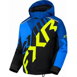 YTH Helium Jacket 23 BLK/BLU/Inferno Size 8