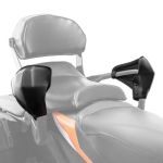 Arctic Cat Passenger Handlebar Wind Deflectors for 2-Up Seat. 1 Left-Side Wind Deflector