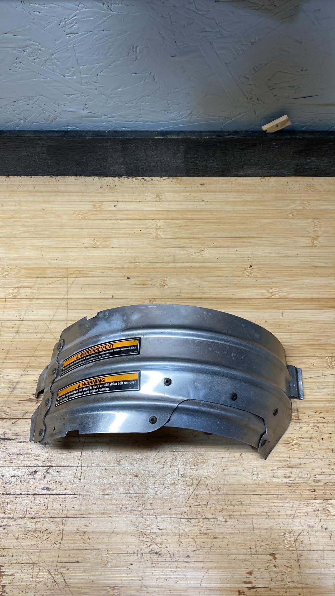 2012-2014 ARCTIC CAT XF 1100 REAR BELT GUARD