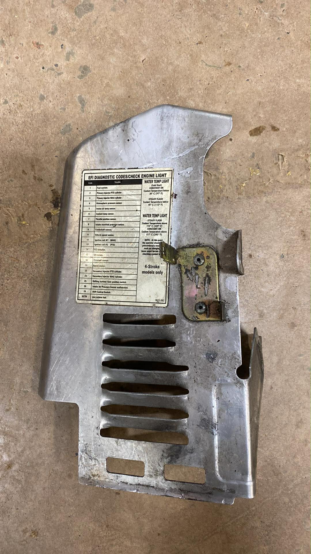 2012-2014 ARCTIC CAT XF 1100 FRONT BELT GUARD