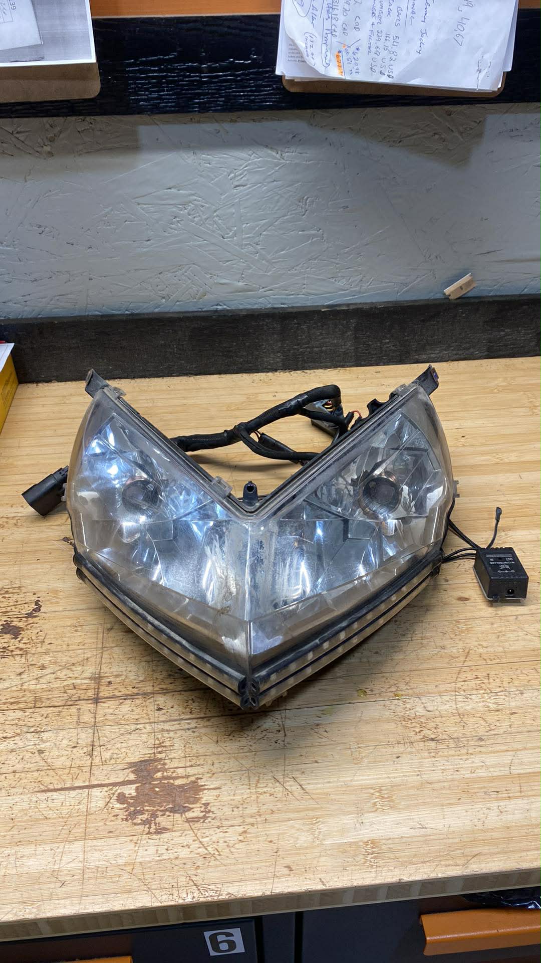 2010-2025 POLARIS SWITCHBACK PRO-R HEADLIGHT ASSEMBLY